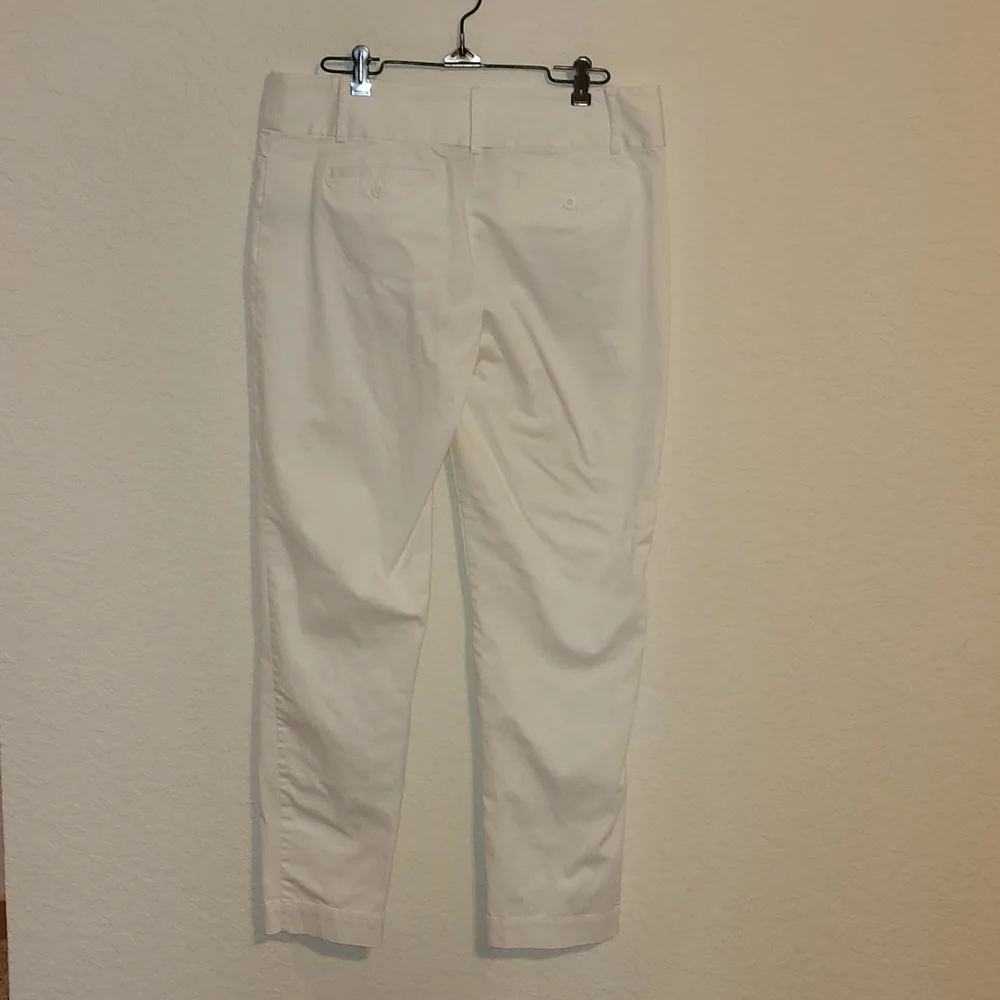 Nicole by Nicole MillerWhite Crop pants size 10 - Picture 3 of 7